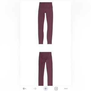 Lululemon wonder under leggings size 6